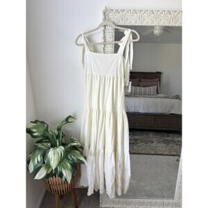 Jason Wu Tiered Eyelet Maxi Dress